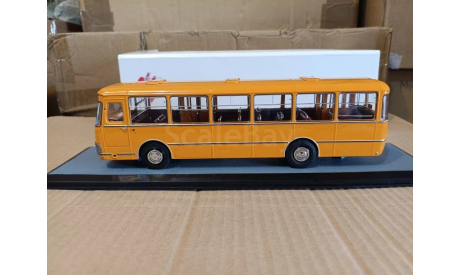 ЛиАЗ-677Э оранжевый Экспортный, масштабная модель, scale43, Classicbus