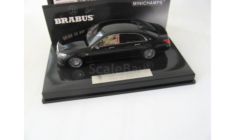 Brabus 900 based on Mercedes-Benz-Maybach S600 2016 black, масштабная модель, 1:43, 1/43, Minichamps