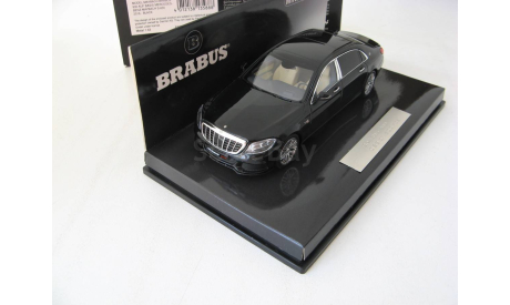 Brabus 900 based on Mercedes-Benz-Maybach S600 2016 black, масштабная модель, scale43, Minichamps