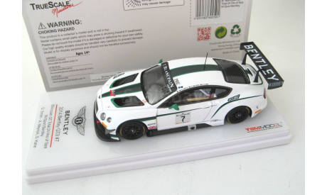 Bentley Continental GT3 24h Spa 2014 Kane/Meyrick/Smith, масштабная модель, True Scale Miniatures, scale43