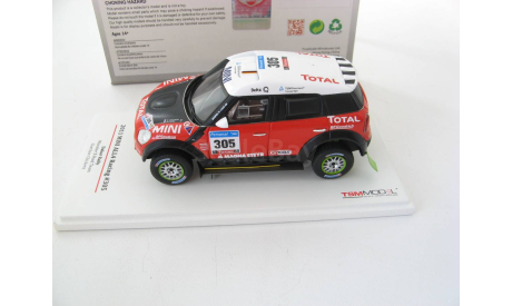 Mini All4 Racing #305 Dakar Rally Monster X-Raid Team G.Chicherit 2011, масштабная модель, True Scale Miniatures, Mini Cooper, scale43