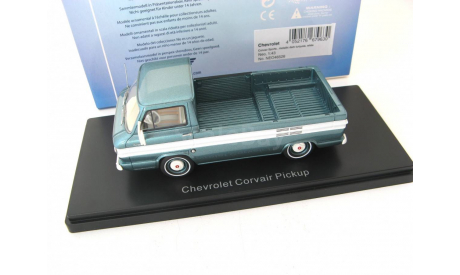 CHEVROLET Corvair Pick Up 1963 Metallic Turquois/White, масштабная модель, scale43, Neo Scale Models
