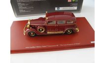 Cadillac Deluxe Tudor Limousine 8C 1932 ’The Last Emperor of China’ (maroon), масштабная модель, 1:43, 1/43, True Scale Miniatures