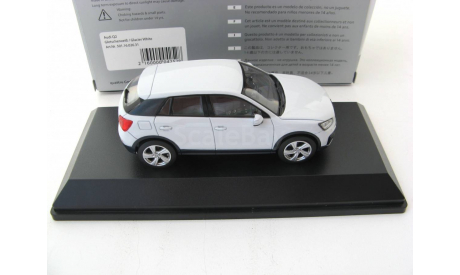 Audi Q2 glacier white, масштабная модель, scale43, iScale