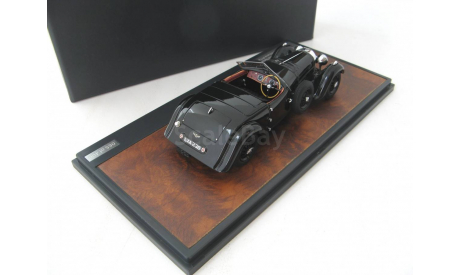 BENTLEY 8 Litre Dottridge Brothers Tourer #YX5125 (открытый) 1932 Black, масштабная модель, scale43, Matrix