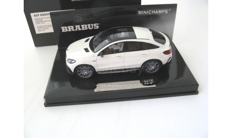 Brabus 850 4x4 coupe based on Mercedes-Benz AMG GLE 63S 2016 white, масштабная модель, 1:43, 1/43, Minichamps