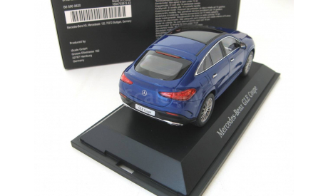 Mercedes-Benz GLE Coupe C167 brilliant blue, масштабная модель, scale43, iScale