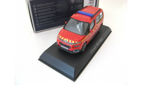 CITROEN new Berlingo ’Pompiers’ (пожарный) 2020, масштабная модель, 1:43, 1/43, Norev, Citroën
