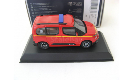 CITROEN new Berlingo ’Pompiers’ (пожарный) 2020, масштабная модель, 1:43, 1/43, Norev, Citroën