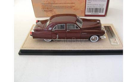 CADILLAC Fleetwood 60 Special 1949 Maeira Maroon Metallic, масштабная модель, scale43, GLM