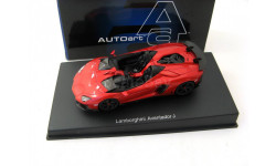 Lamborghini Aventador J Roadster 2012 red/black