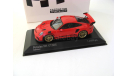 Porsche 911 (991 II) GT3 RS with gold wheels 2018 red, масштабная модель, Minichamps, scale43