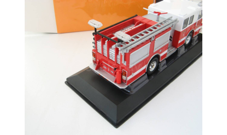 Seagrave Marauder II Charlotte Fire Department, масштабная модель, scale43, IXO