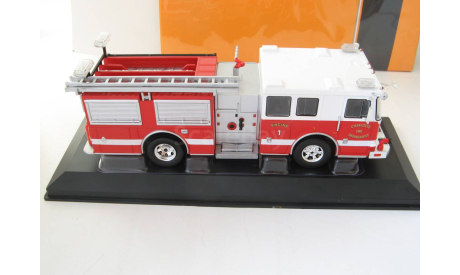 Seagrave Marauder II Charlotte Fire Department, масштабная модель, scale43, IXO