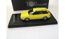 Audi Avant RS2 1994 yellow, масштабная модель, scale43, TopMarques