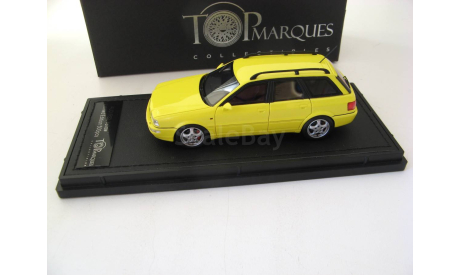 Audi Avant RS2 1994 yellow, масштабная модель, TopMarques, scale43