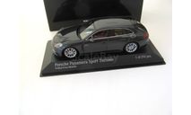 Porsche Panamera Sport Turismo 4E-Hybrid 2017 volcano gray metallic, масштабная модель, 1:43, 1/43, Minichamps