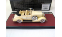 HISPANO Suiza H6C Convertible Sedan Hibbard & Darrin #12036 (открытый) 1928 Creme, масштабная модель, Matrix, Hispano-Suiza, scale43