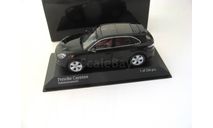 Porsche Cayenne 2017 deep black metallic, масштабная модель, Minichamps, scale43