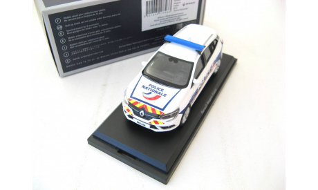 RENAULT Megane Estate 2016 ’Police Nationale’, масштабная модель, scale43, Norev