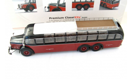 Mercedes-Benz O10000 red/black, масштабная модель, scale43, Premium Classixxs