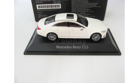 Mercedes-Benz CLS (C257) white 2018, масштабная модель, 1:43, 1/43, Norev