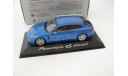 Porsche Panamera 4S Diesel 2017 blue metallic, масштабная модель, scale43, Minichamps