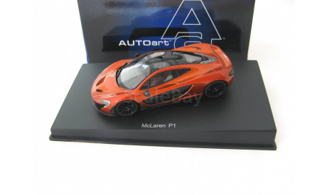 McLaren P1 2013 volcano Orange, масштабная модель, 1:43, 1/43, Autoart