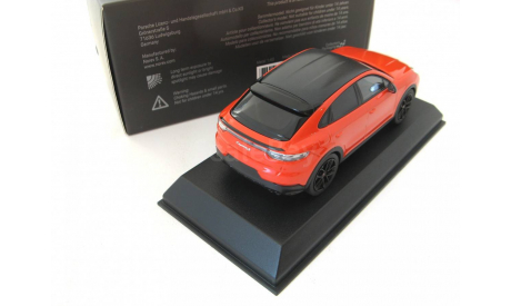 Porsche Cayenne S Coupe 2019 orange, масштабная модель, Norev, scale43