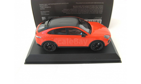Porsche Cayenne S Coupe 2019 orange, масштабная модель, Norev, scale43