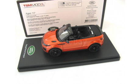 Land Rover Range Rover Evoque Convertible phoenix orange, масштабная модель, scale43, True Scale Miniatures