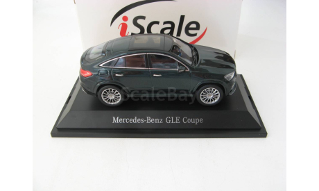 Mercedes-Benz GLE Coupe (C167) 2020 emerald green metallic, масштабная модель, scale43, iScale