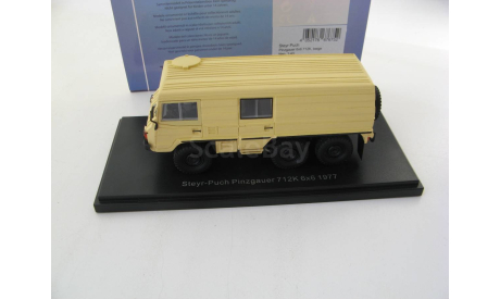 STEYR-PUCH Pinzgauer 712K 6х6 1977 beige, масштабная модель, scale43, Neo Scale Models