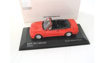BMW M3 (E30) Convertible 1988 Misano red, масштабная модель, 1:43, 1/43, Minichamps