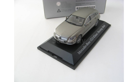 Mercedes-Benz CLS-Class Shooting Brake SHAPE grey manganite, масштабная модель, scale43, Norev