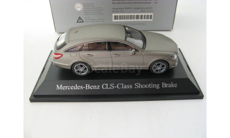 Mercedes-Benz CLS-Class Shooting Brake SHAPE grey manganite, масштабная модель, scale43, Norev