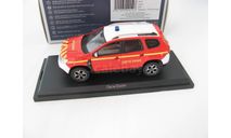 DACIA Duster 2 4 WD ’Pompiers Chef de Groupe’ (пожарный командира группы) 2018, масштабная модель, scale43, Norev, DUCIA