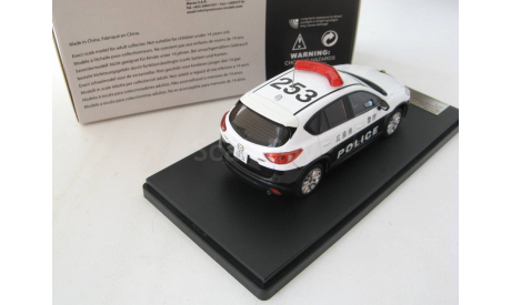 Mazda CX-5 RHD Japanese Police, масштабная модель, scale43, Premium X