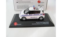 SUZUKI SWIFT ’Melbourne Police’ (полиция Мельбурна Австралия) 2010 г., масштабная модель, scale43, J-Collection