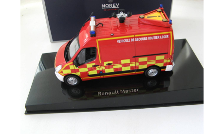 RENAULT Master III ’Pompiers VSRL’ (аварийный пожарно-осветительный комплекс) 2011, масштабная модель, Norev, scale43