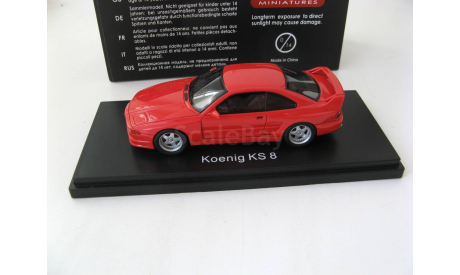 Koenig KS8 (BMW E31) red, масштабная модель, RENN Miniatures, scale43
