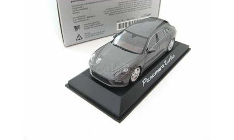 Porsche Panamera Turbo grey metallic, масштабная модель, scale43, Minichamps