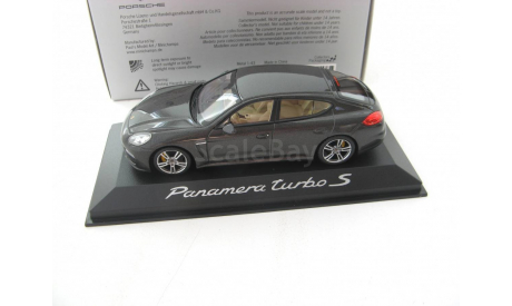 Porsche Panamera Turbo gen.II 2014 carboxylic grey, масштабная модель, 1:43, 1/43, Minichamps