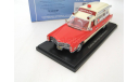 CADILLAC S&S Ambulance (скорая медицинская помощь) 1966 Red/White SALE!, масштабная модель, scale43, Neo Scale Models