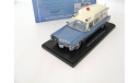 CADILLAC S&S High Top Ambulance (скорая медицинская помощь) 1966 Metallic Blue/White, масштабная модель, scale43, Neo Scale Models