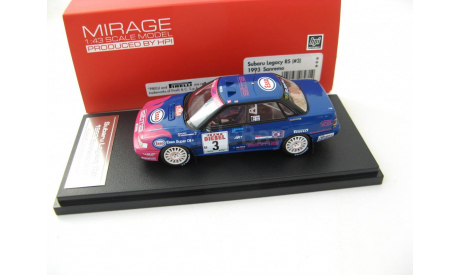 Subaru Legacy RS, No.3, P.Liatti / A.Alessandrini, Rally Sanremo 1993 г. Некомплект!, масштабная модель, HPI, scale43