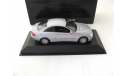 Mercedes-Benz CLK-Class (C209) silver 2001 г., масштабная модель, scale43, Minichamps