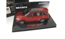 Brabus 850 Widestar XL based on AMG GLS 63 2017 red metallic, масштабная модель, scale43, Minichamps, Mercedes-Benz