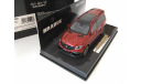 Brabus 850 Widestar XL based on AMG GLS 63 2017 red metallic, масштабная модель, scale43, Minichamps, Mercedes-Benz