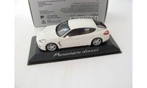 Porsche Panamera Diesel 2012 white, масштабная модель, 1:43, 1/43, Minichamps
